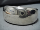 Important Vintage Navajo Dan Jackson Sterling Silver Native American Bracelet-Nativo Arts