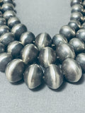 Rose Martin Important Vintage Native American Navajo Sterling Silver Necklace-Nativo Arts