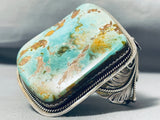 One Of The Best Ever Vintage Native American Navajo Royston Turquoise Sterling Silver Bracelet-Nativo Arts