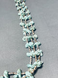 Native American Tremendous Vintage Santo Domingo Turquoise Necklace-Nativo Arts