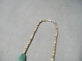 Wonderful Vintage Santo Domingo Royston Turquoise Native American Necklace-Nativo Arts