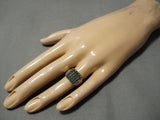 Marvelous Vintage Zuni Native American Sterling Silver Ring-Nativo Arts
