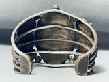 Russ And Sam Best Vintage Native American Navajo Royston Turquoise Sterling Silver Bracelet-Nativo Arts