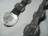 Best Biggest Vintage Native American Navajo Horse Sterling Silver Concho Belt Old-Nativo Arts