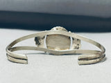 Impressive Vintage Native American Navajo Royston Turquoise Sterling Silver Bracelet-Nativo Arts