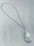 Stunning Vintage Native American Navajo Sterling Silver Deer Necklace-Nativo Arts