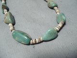 Wonderful Santo Domingo Royston Turquoise Necklace Native American-Nativo Arts