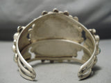 One Of Best Biggest Vintage Native American Navajo Royston Turquoise Sterling Silver Bracelet-Nativo Arts