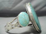 One Of Most Unique Vintage Native American Navajo Opal Animal Turquoise Sterling Silver Bracelet-Nativo Arts