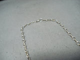 Jeffrey Brown Navajo Sterling Silver Storyteller Necklace Native American-Nativo Arts