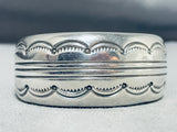 Dynamic Vintage Native American Navajo Sterling Silver Dan Jackson Bracelet-Nativo Arts