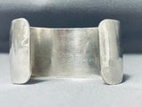 Native American One Of Most Intricate Vintage Navajo Turquoise Inlay Sterling Silver Bracelet-Nativo Arts