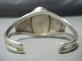 Incredible Vintage Native American Navajo #8 Turquoise Sterling Silver Bracelet Cuff-Nativo Arts