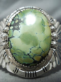 Stunning Navajo Damale Turquoise Sterling Silver Bracelet Native American-Nativo Arts