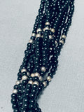 Incredible Vintage Turquoise Sterling Silver Necklace-Nativo Arts