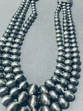 Rose Martin Important Vintage Native American Navajo Sterling Silver Necklace-Nativo Arts