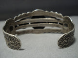 Early 1900's Vintage Native American Jewelry Navajo Sterling Silver Bracelet Cuff Old-Nativo Arts
