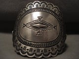 Early 1900's Vintage Navajo Hand Pounded Coin Native American Jewelry Silver Bracelet- Opulent Quality-Nativo Arts