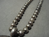 Early 1900's Vintage Navajo Ingot Naja Native American Jewelry Silver Necklace Old Jewelry-Nativo Arts