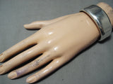 Important Vintage Native American Navajo Dan Jackson Sterling Silver Bracelet-Nativo Arts