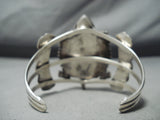 Unforgettable Navajo Royston Turquoise Sterling Silver Bracelet Native American-Nativo Arts