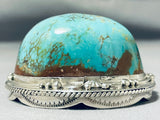 Native American Important Ben Begaye (d.) Domed Turquoise Sterling Silver Jewelry Box-Nativo Arts