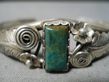 Incredible Vintage Native American Navajo Royston Turquoise Sterling Silver Bracelet-Nativo Arts
