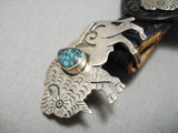 Important Vintage Hopi Native American Turquoise Sterling Silver Concho Belt-Nativo Arts