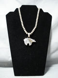 Authentic Thomas Singer Vintage Native American Navajo Sterling Silver Gold Necklace-Nativo Arts