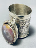 Native American Very Rare Vintage Ben Begaye (d) Sterling Silver Pillbox-Nativo Arts