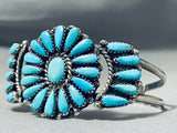 Dorothy Martinez Vintage Native American Navajo Turquoise Sterling Silver Bracelet-Nativo Arts