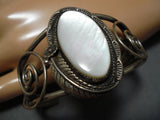 Vintage Navajo Sterling Silver Native American Cuff Bracelet Old-Nativo Arts