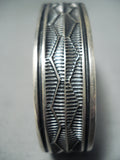 Sunny Reeves Vintage Native American Navajo Sterling Silver Bracelet-Nativo Arts