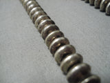 Amazing Vintage Navajo Sterling Silver Native American Necklace-Nativo Arts