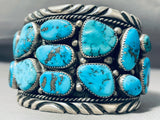 Best Will Blackgoat Vintage Native American Navajo Turquoise Sterling Silver Bracelet-Nativo Arts