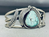 Wonderful Vintage Native American Navajo Turquoise Sterling Silver Bracelet-Nativo Arts