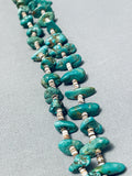 Native American 100 Gram Vintage Santo Domingo Royston Turquoise Heishi Necklace-Nativo Arts