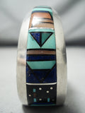 Very Important Vintage Native American Navajo Jim Harrison Turquoise Sterling Silver Bracelet-Nativo Arts
