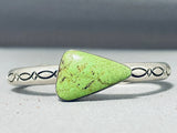 Important Vintage Native American Navajo Al Jake Orvil Jack Turquoise Sterling Silver Bracelet-Nativo Arts