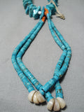 Opulent Vintage Native American Navajo Royston Turquoise Necklace & Jacla-Nativo Arts