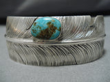 Exquisite Vintage Native American Navajo Royston Turquoise Sterling Silver Bracelet Old-Nativo Arts