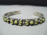 Important Vintage Native American Navajo Orvil Jack Turquoise Sterling Silver Bracelet-Nativo Arts