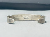 Marvelous Vintage Native American Navajo Sleeping Beauty Turquoise Sterling Silver Bracelet-Nativo Arts