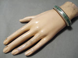 Superb Donny Clark Vintage Native American Navajo Turquoise Bracelet-Nativo Arts