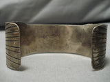 Rare Ellie Yazzievintage Native American Navajo Neelde Turquoise Sterling Silver Bracelet-Nativo Arts