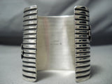 Tremendous Navajo Sterling Silver Crosses Bracelet Native American-Nativo Arts