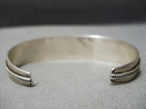 Stunning Vintage Native American Navajo Sleeping Beauty Turquoise Sterling Silver Bracelet-Nativo Arts