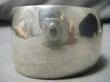 Superlative Vintage Navajo Ray Tracey Sterling Silver Native American Bracelet-Nativo Arts