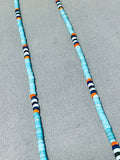 Quality Hand Tooled Vintage Native American Navajo Turquoise Sterling Silver Horse Necklace-Nativo Arts