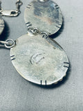 Eye Catching Vintage Native American Navajo Rhodochrosite Sterling Silver Necklace-Nativo Arts